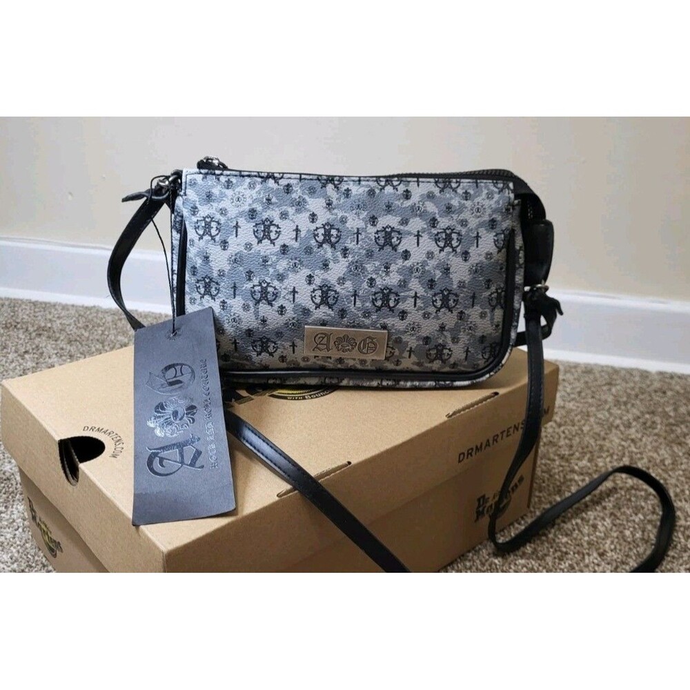 Vintage A & G Rock n Roll Couture Graphic Alexis Purse